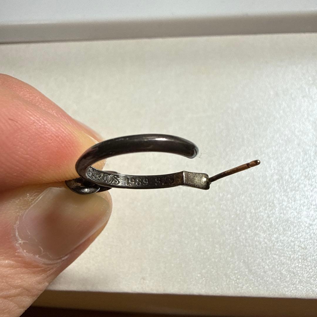 クロムハーツピアス　タイニーCHクロスフープ両耳