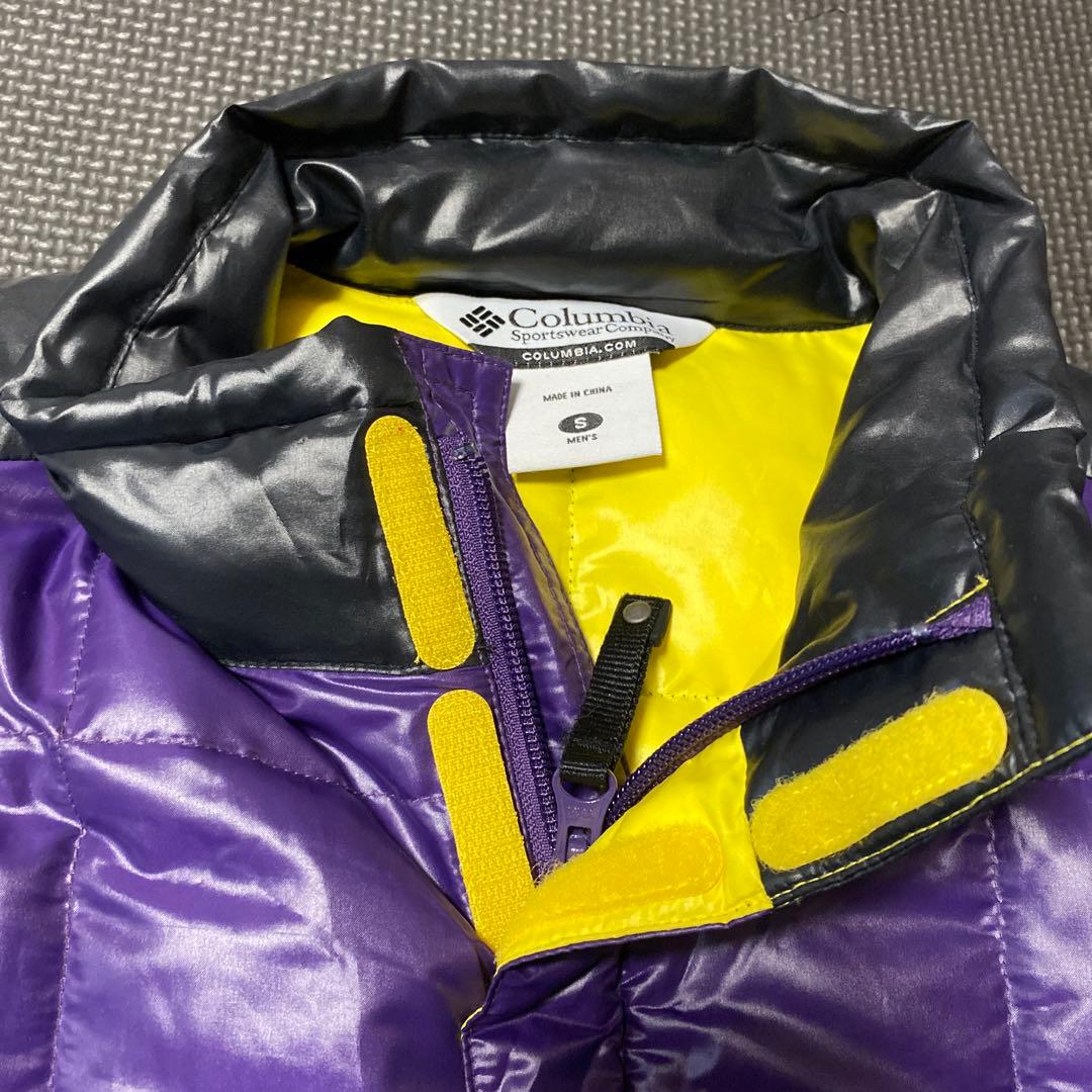 コロンビア　columbia ダウンジャケット　短丈　ドローコード