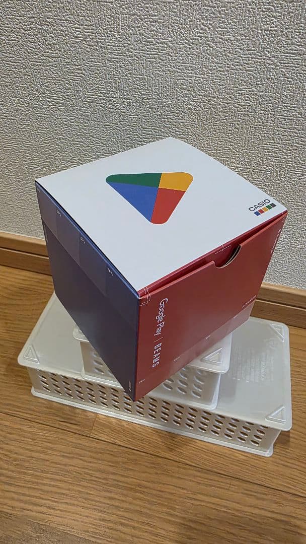 【500本限定当選品】Google Play × G-SHOCKコラボ腕時計