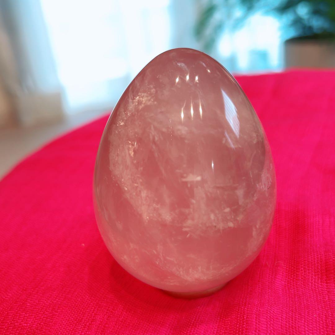 ローズクオーツ　レインボー