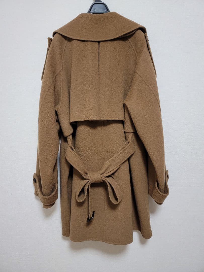 Fです♡アニュアンス リバーミドルトレンチコート　キャメル