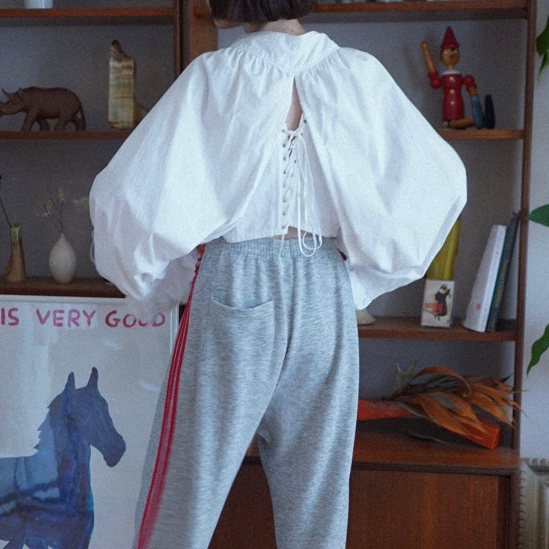 古着屋購入 コットンフリルドロワーズボレロ リメイク 未使用