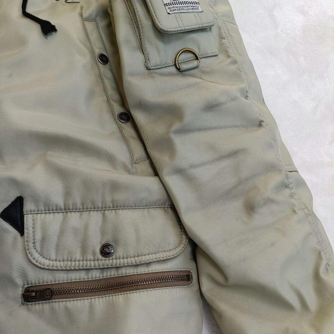 クレイスミス N-3B フライトジャケット ライダー バイカー ボア L 防風