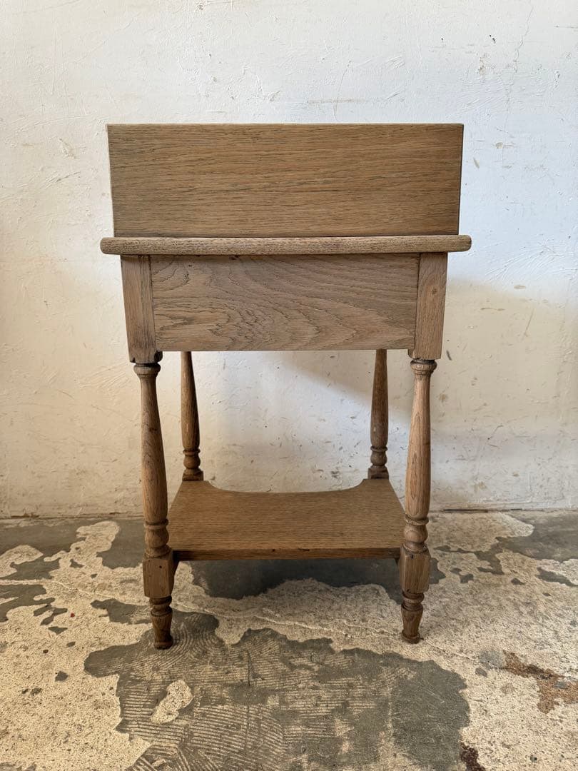 ビンテージ ドロワーサイドテーブル　剥離　no2