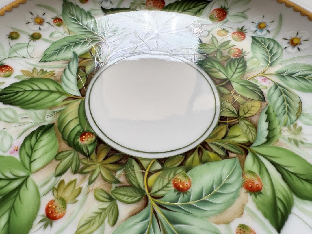 ヘレンド 森の精 24cm マスターぺインター作品 飾り皿5