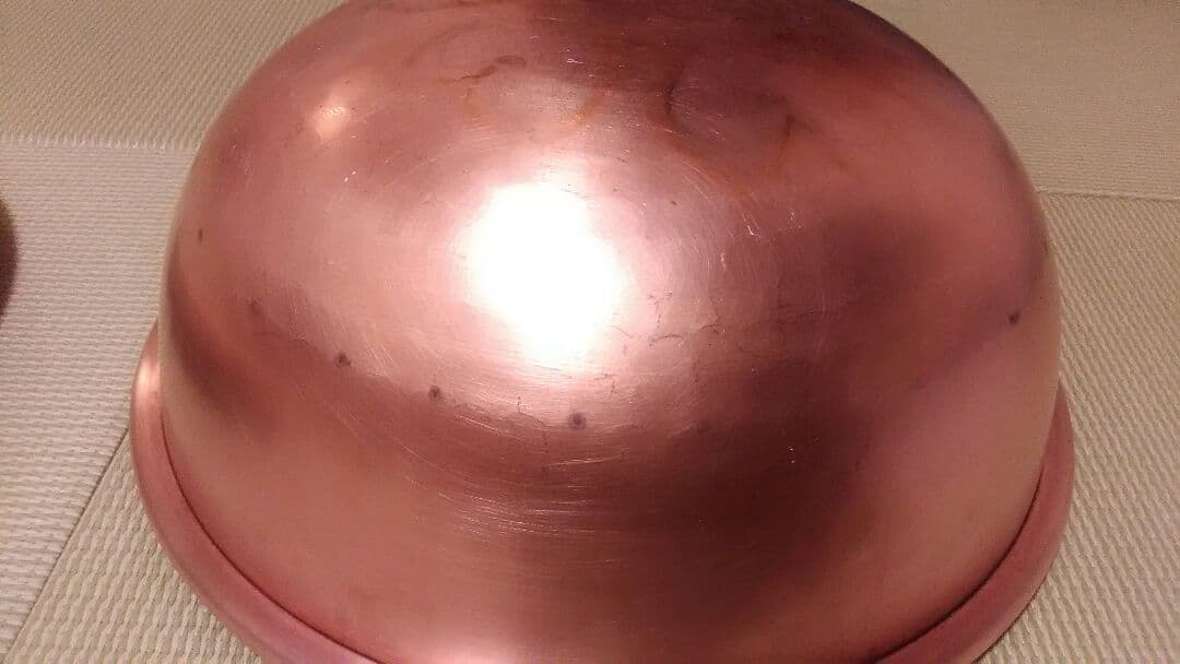 銅鍋サワリ 内寸30.5cm 木蓋付き