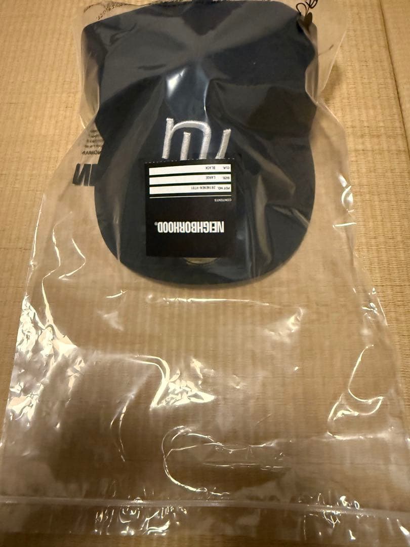 帽子 NEIGHBORHOOD X NEWERA 59FIFTY BLK L