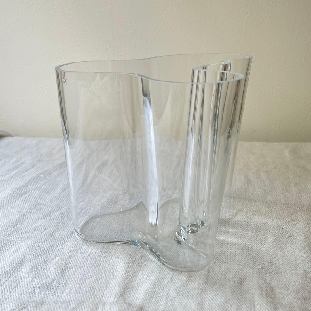  イッタラ アアルト フラワーベース 160mm クリア