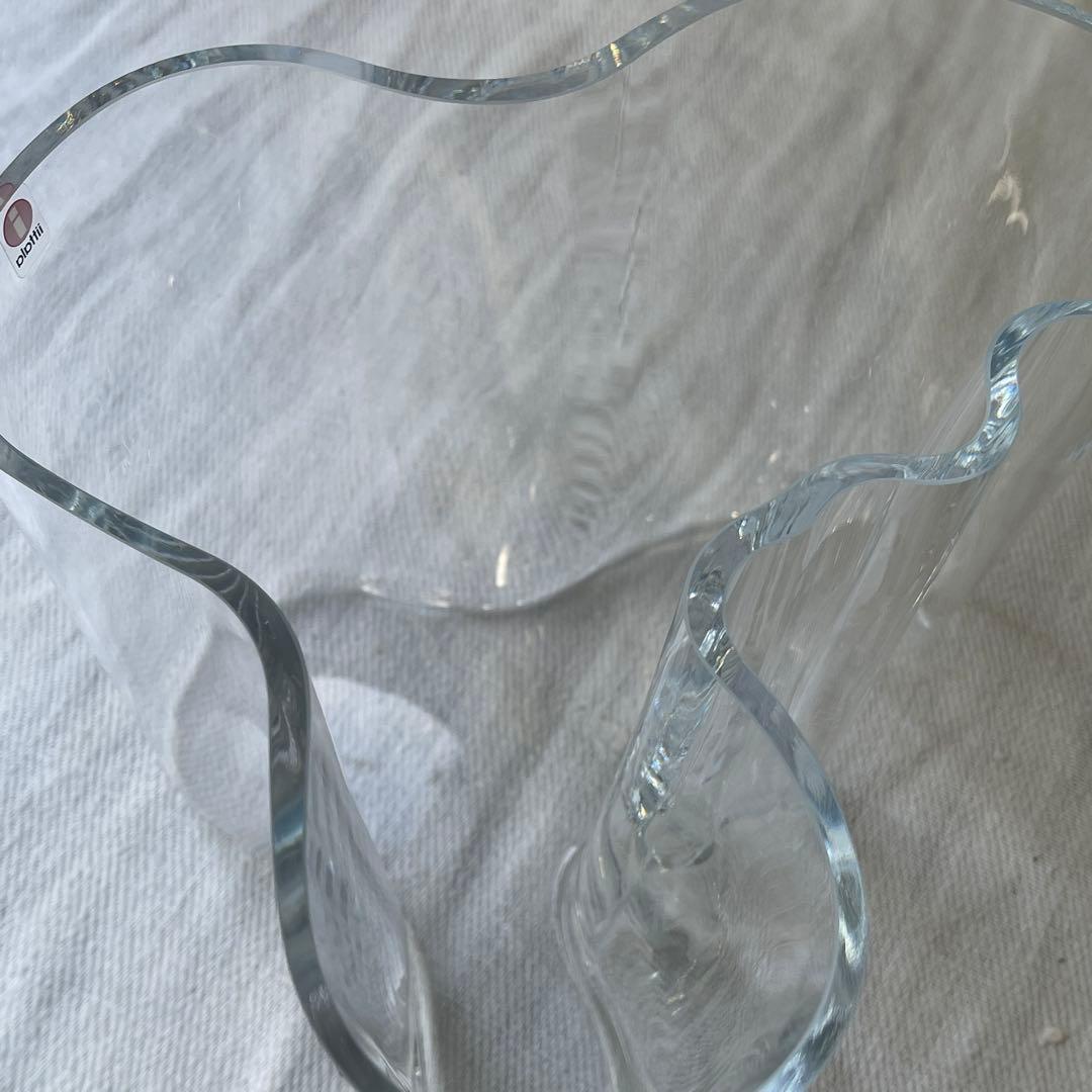  イッタラ アアルト フラワーベース 160mm クリア