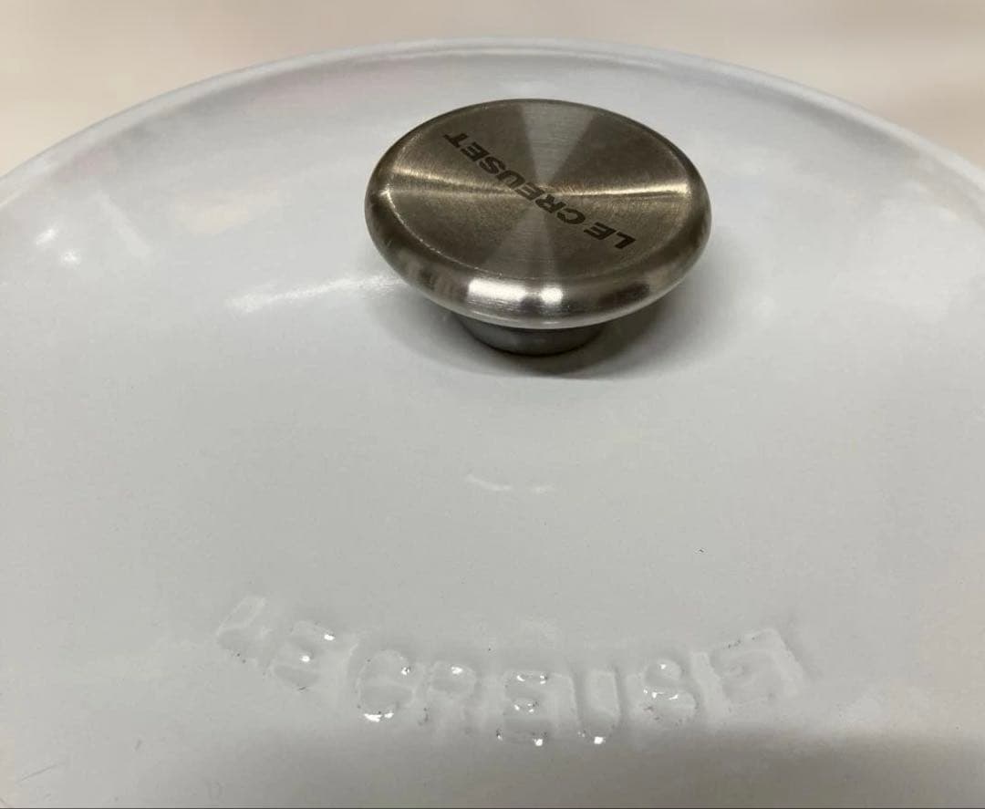 ル・クルーゼ　中黒マルミット　22cm 両手鍋