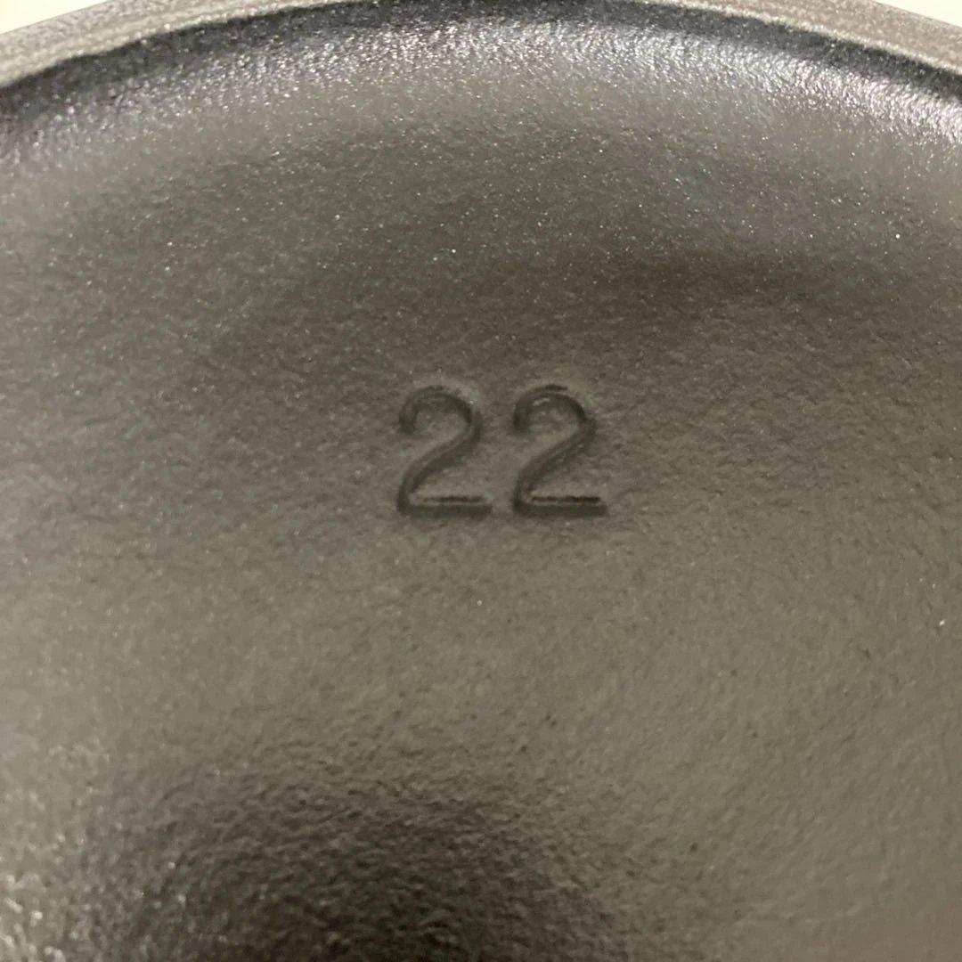 ル・クルーゼ　中黒マルミット　22cm 両手鍋