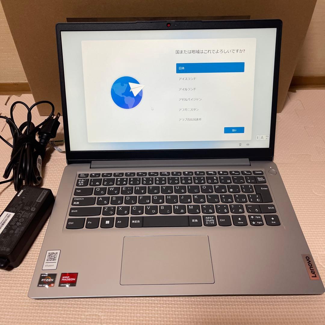 Windowsノート本体 Lenovo IdeaPad Slim 170 Ryzen 5 8G 512G