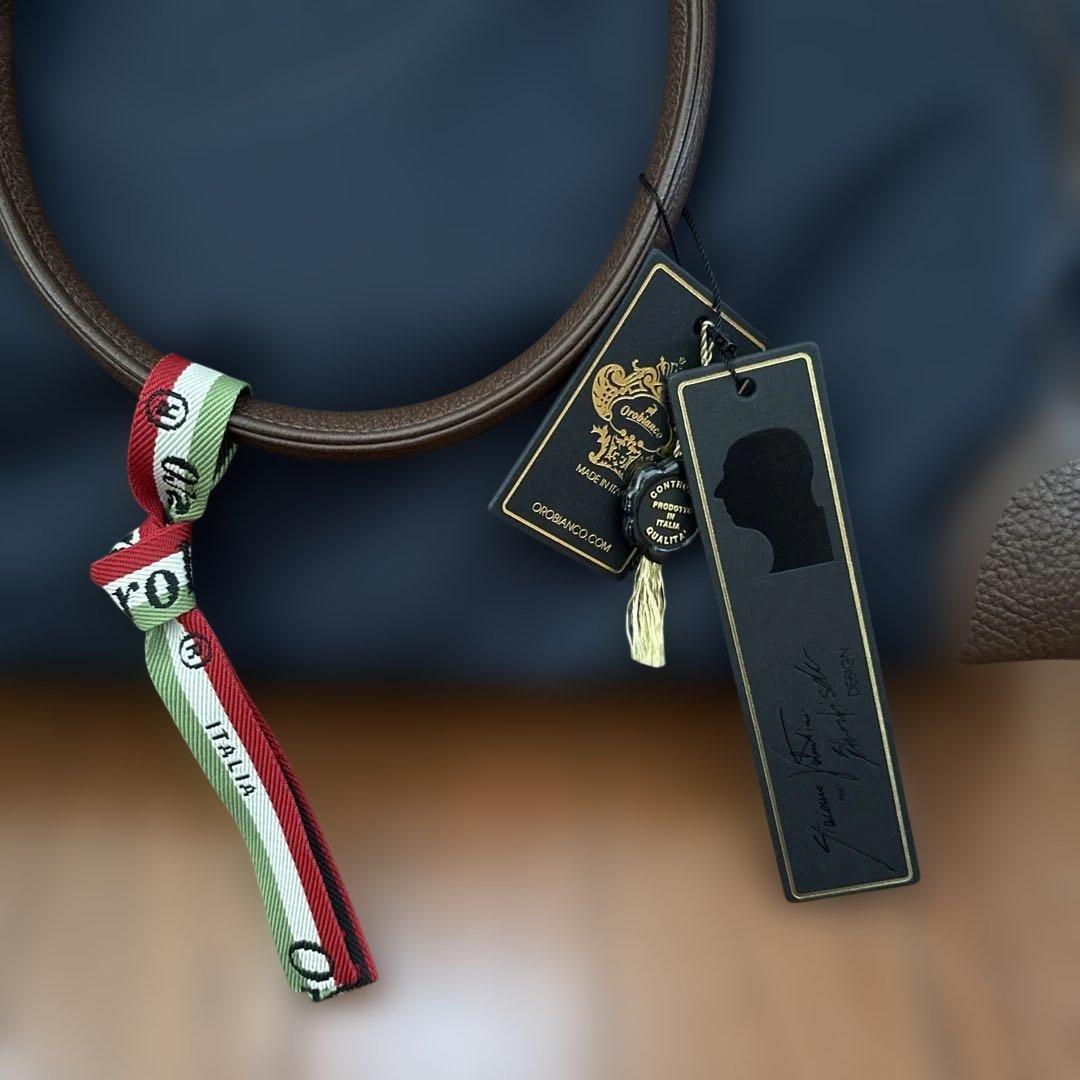 ネイビー ビジネスバッグ ナイロン製　オロビアンコ