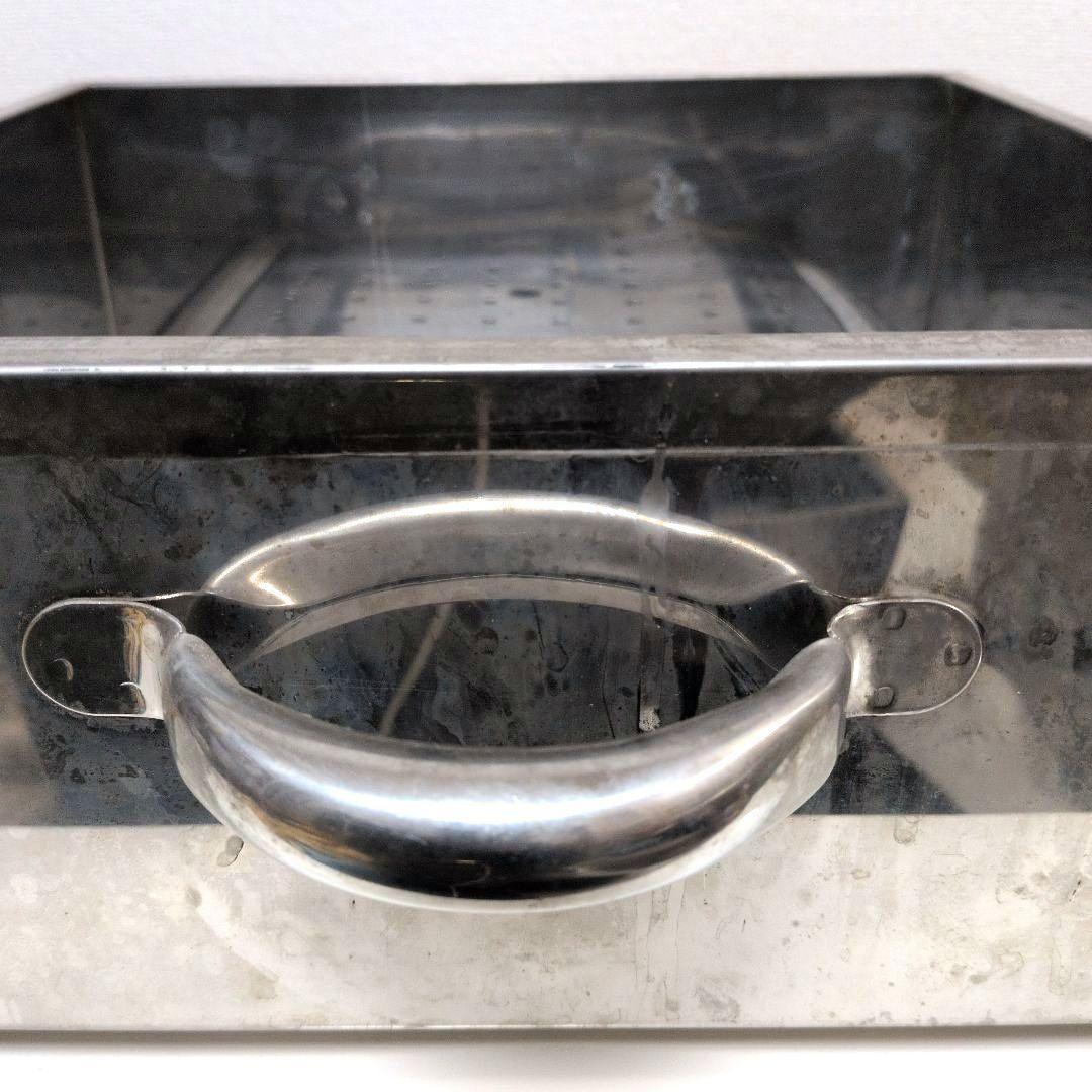 業務用 ステンレス製 角蒸し器　2段 　送料込み