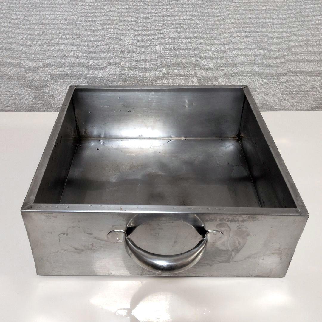 業務用 ステンレス製 角蒸し器　2段 　送料込み