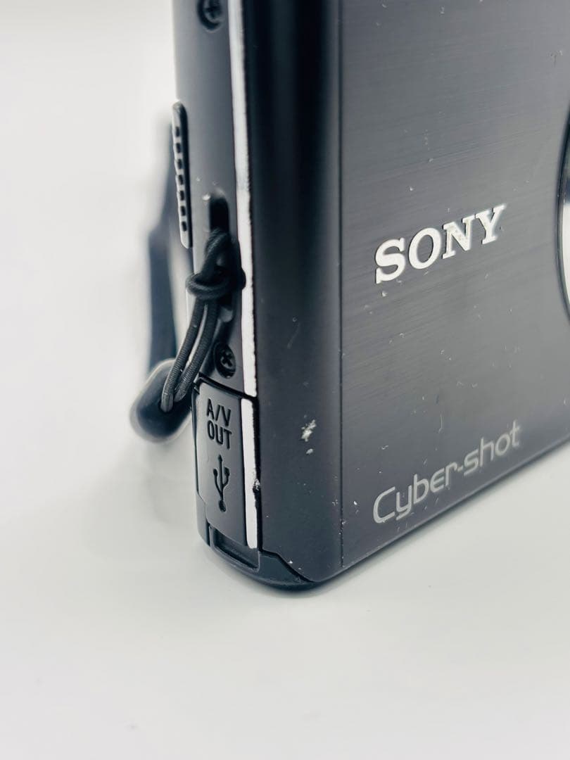 SONY Cyber-shot DSC-W550 黒 オールドコンデジ 動作品