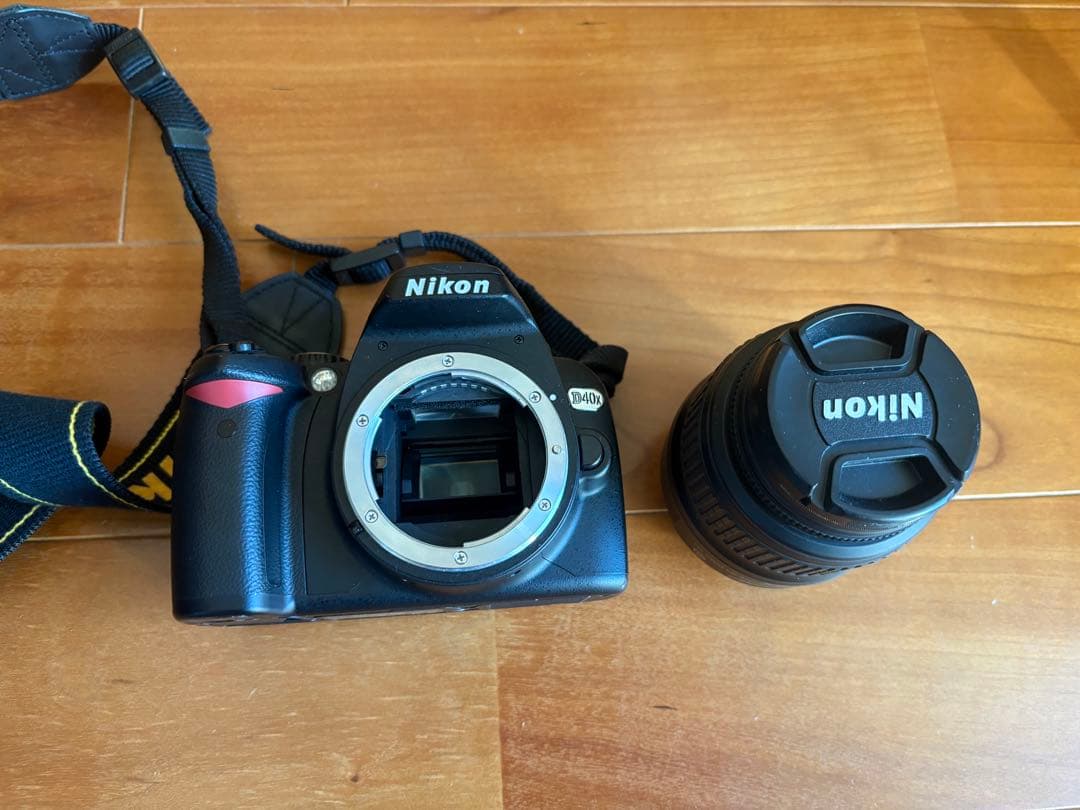 【撮影確認済】Nikon D40X レンズキット（マスターガイド付）ジャンク扱い