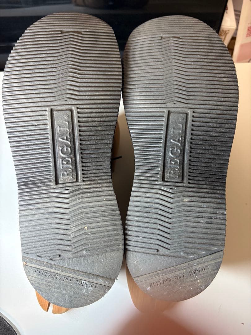 【REGAL WALKER レザーシューズ JJ23 ブラック】24.0㎝