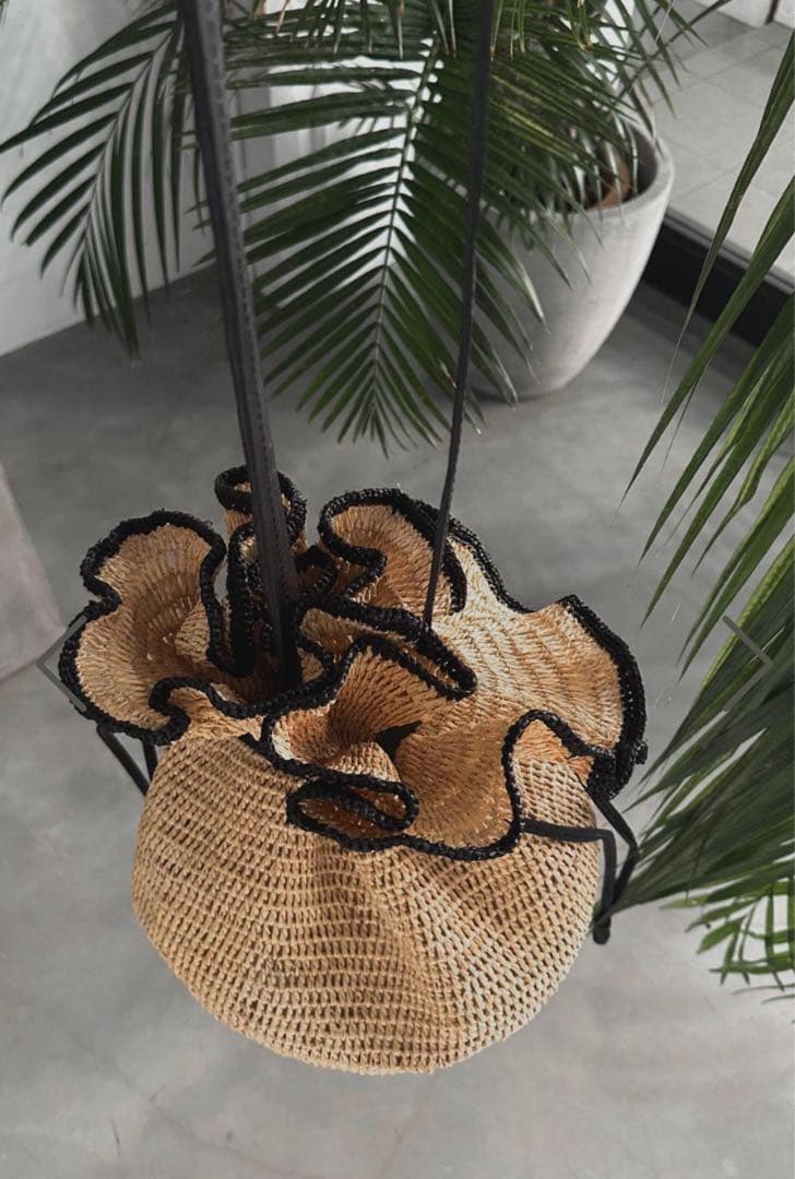 新品未使用 [MADE IN MADA] ANDRY BAG ラフィアバッグ