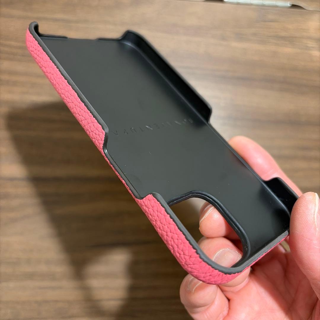 BONAVENTURA ピンク スマホケース iPhone14 ボナベンチュラ