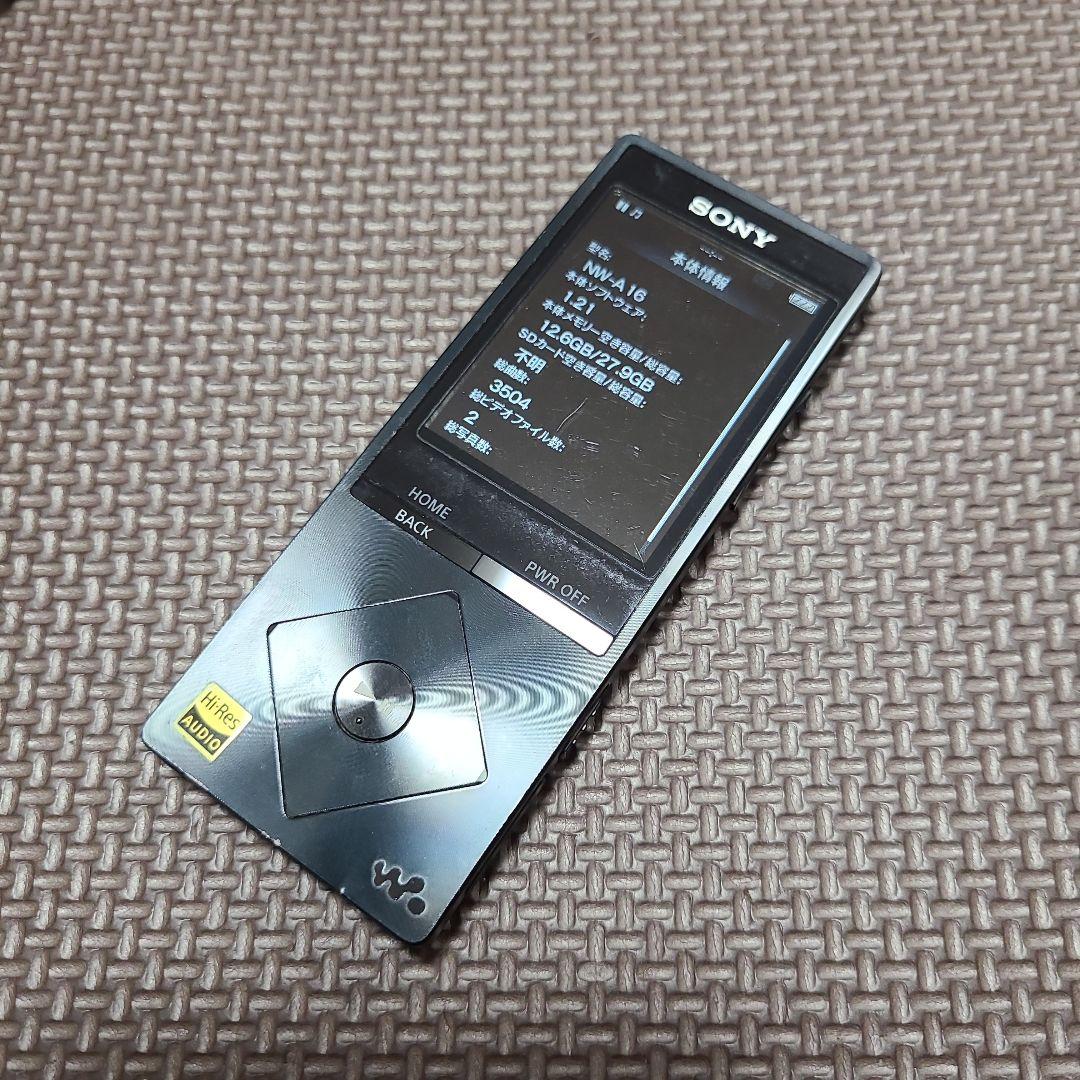 SONY　ウォークマン　NW-A16 　ブラック