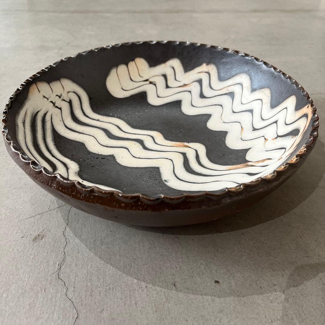 つくも窯　十場天伸　一点もの　尺鉢