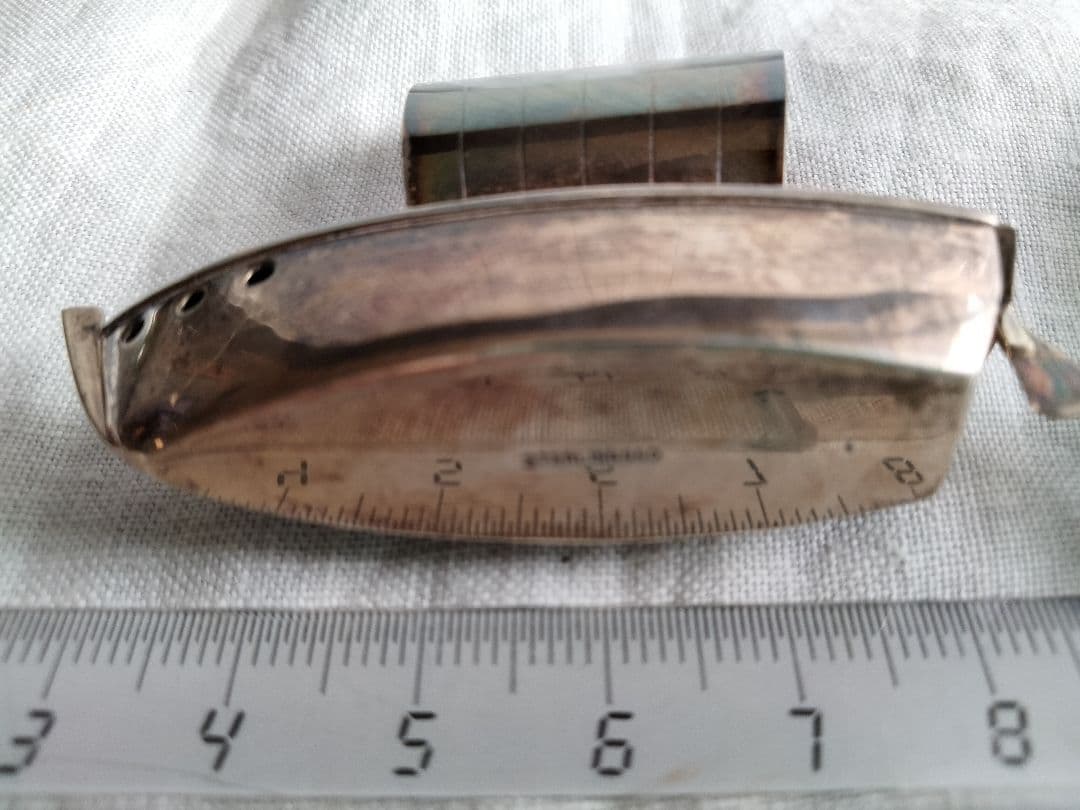 最終価格、日本製、工芸品、シルバーテ−ブルウェアー帆掛け船、二艘セット