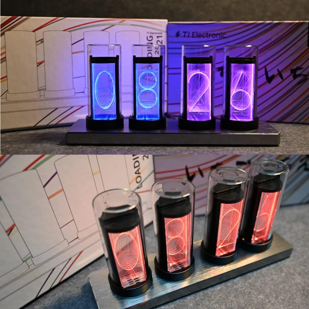 1600万色であなたの空間を彩る LED置き時計 RGクロック