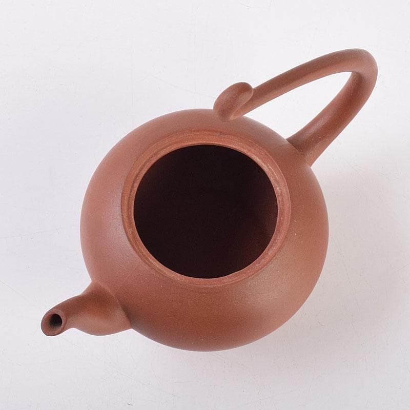 中国　紫砂　朱泥　急須　茶壷　在銘　V　R9047