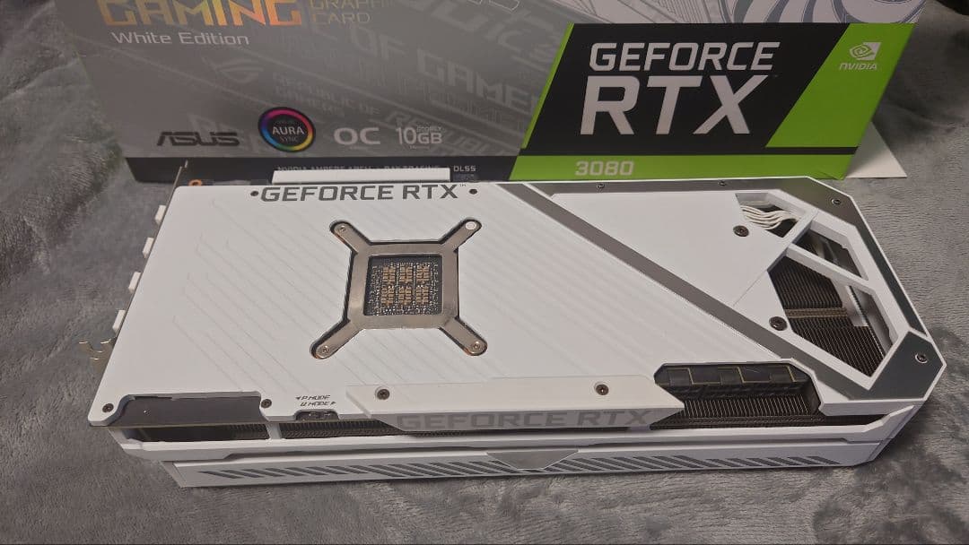 ASUS ROG STRIX GeForce RTX 3080 ホワイトED