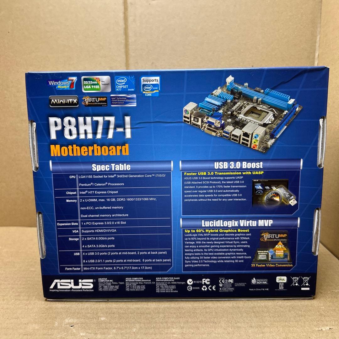ASUS P8H77-I マザーボード　LGA 1155