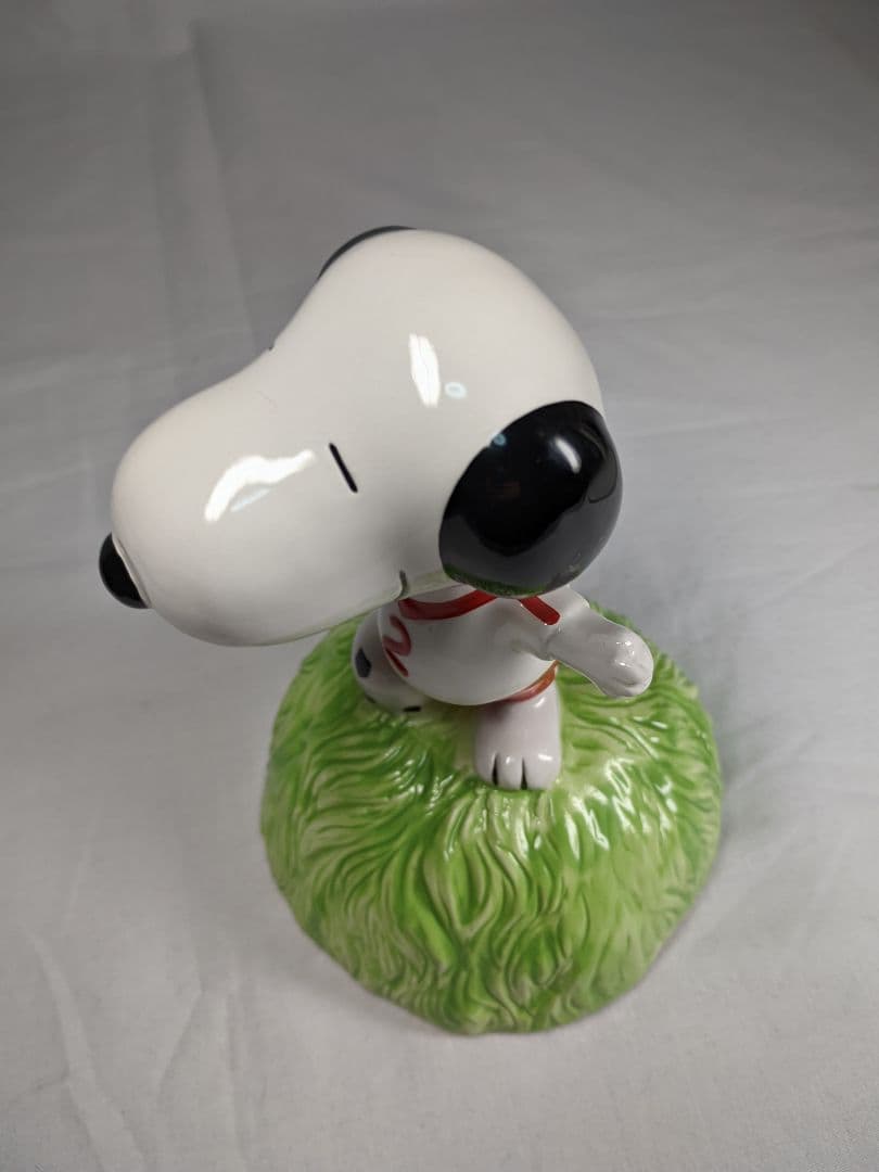 60s WILLITTS DESIGNS スヌーピー 陶器オルゴール サッカー