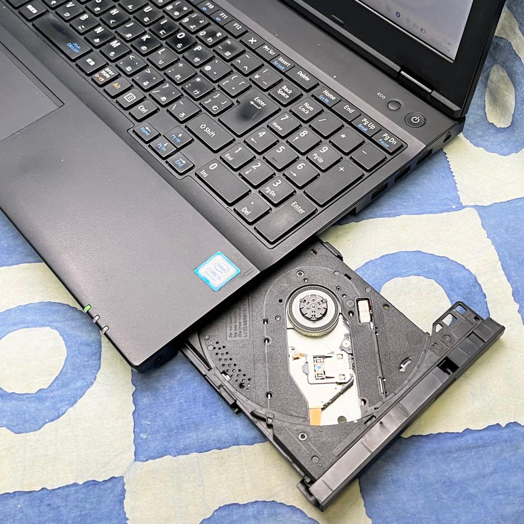 第8世代♡快速SSD256GB☆i5☆大人な黒ノートパソコン♪Windows11