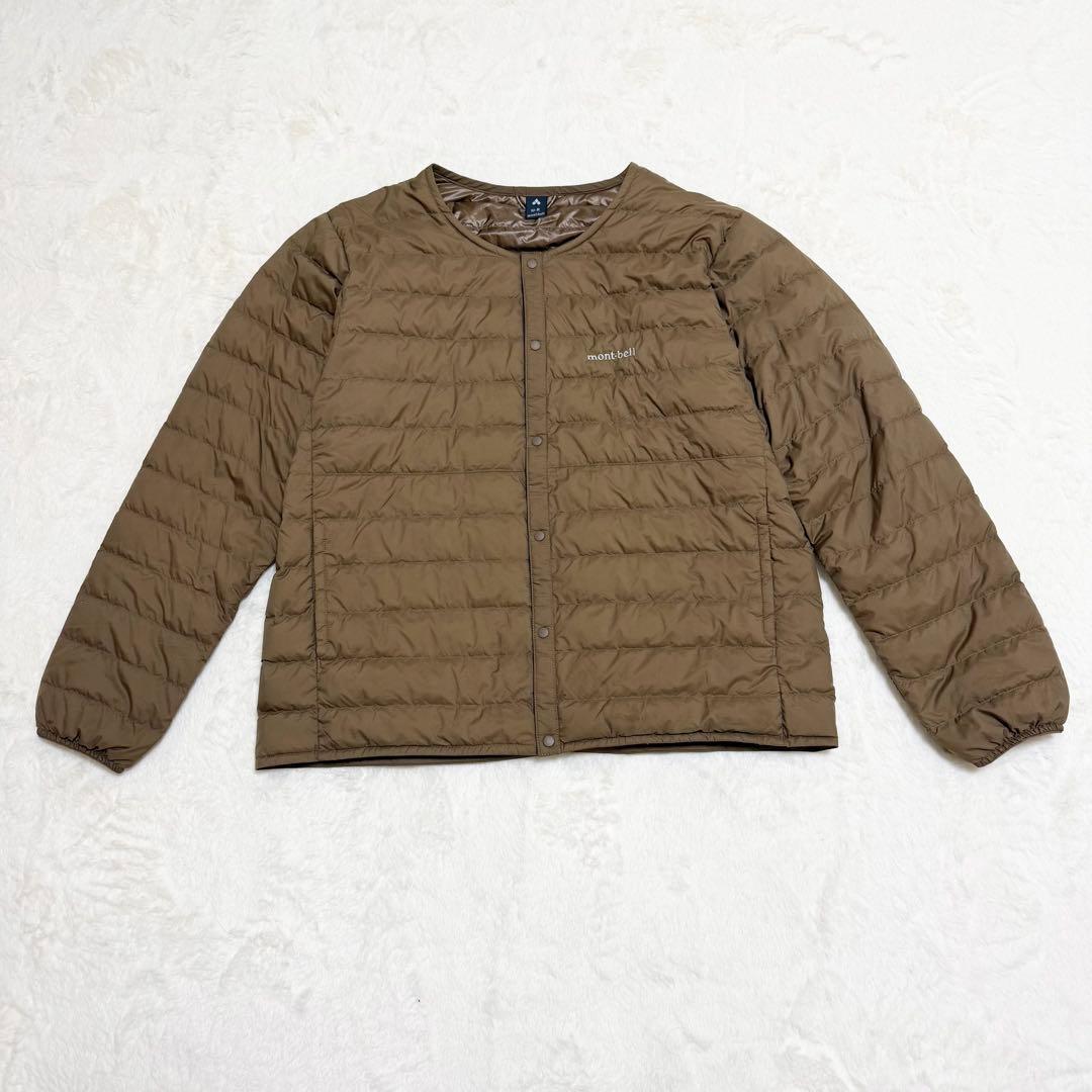 【美品】mont-bell スペリオダウン ラウンドネックジャケット　800FP