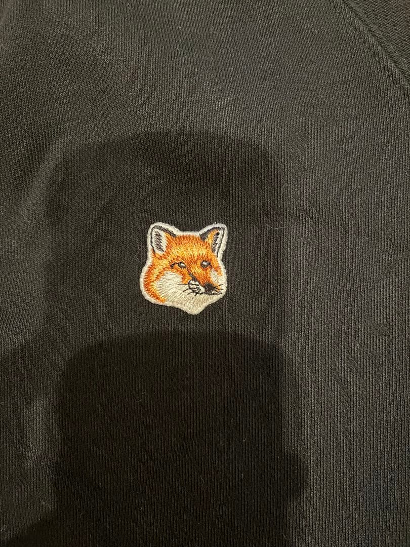 maison kitsune スウェットXS 黒 black メゾンキツネ