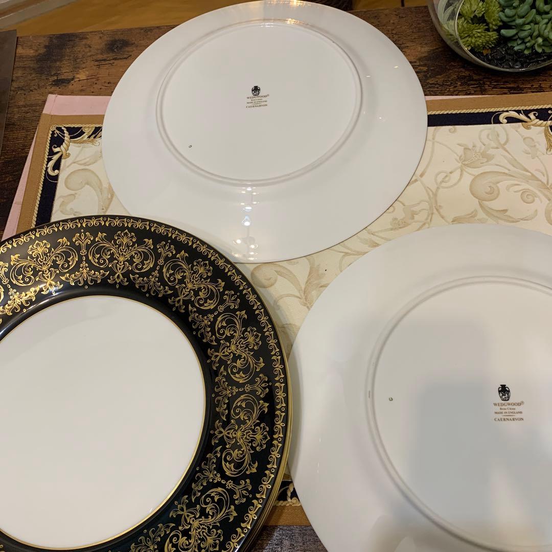 未使用　ウェッジウッド カーナボン　27cmディナープレート