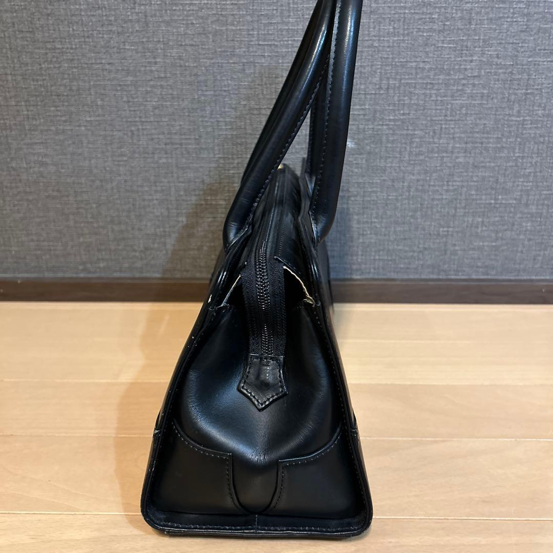 希少　廃盤　viviennewestwood ブラックレザー ハンドバッグ