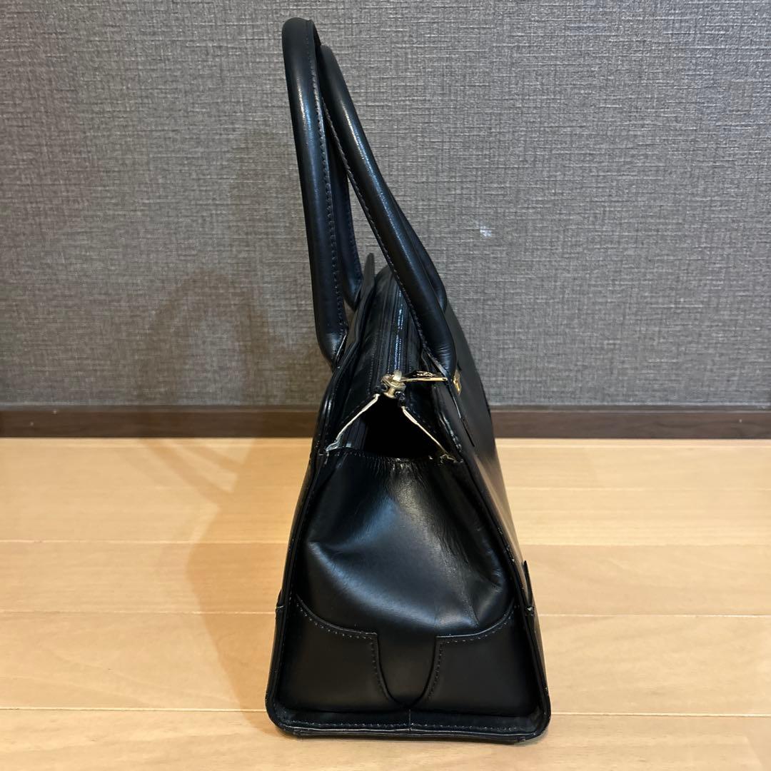 希少　廃盤　viviennewestwood ブラックレザー ハンドバッグ