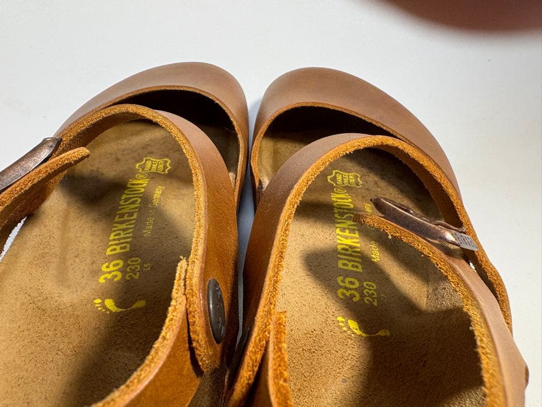 【廃番・美品】ビルケンシュトック メッシーナ 36 ナロー ブラウン