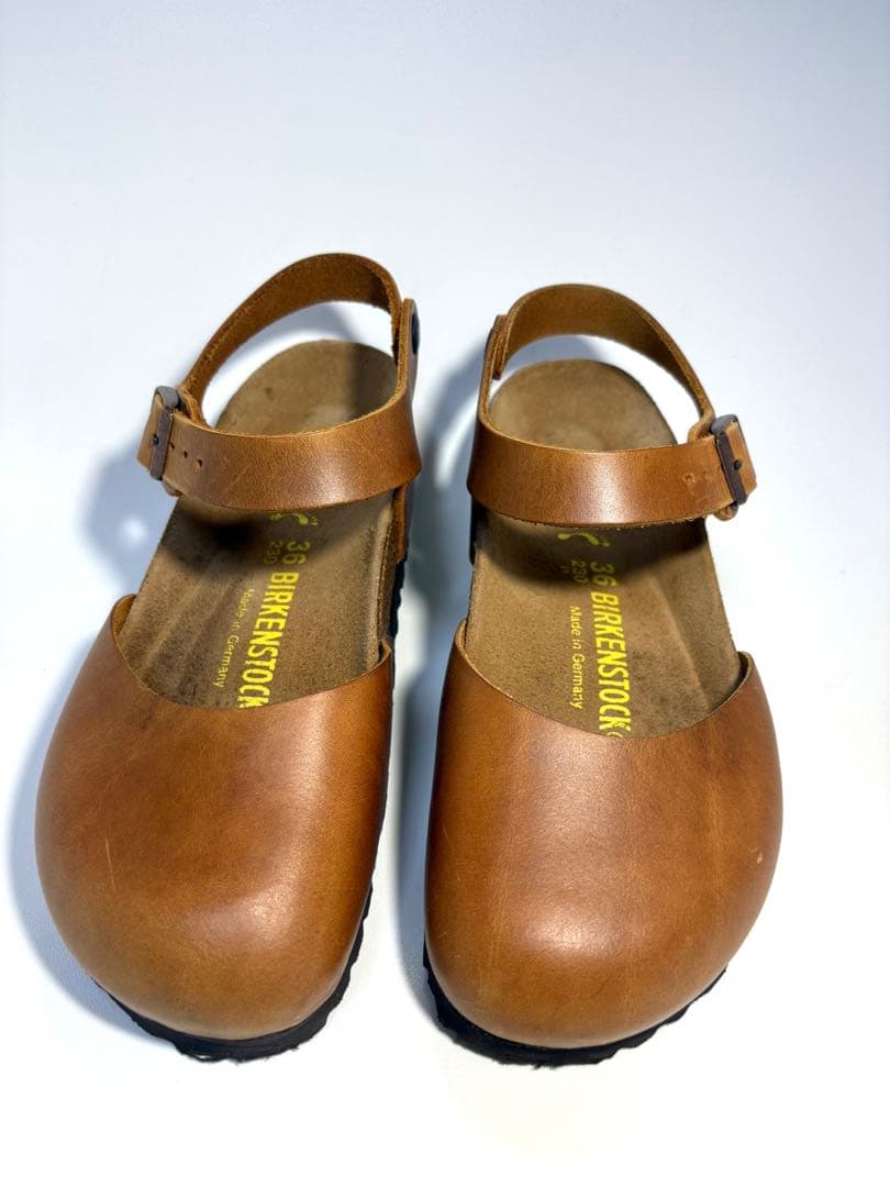 【廃番・美品】ビルケンシュトック メッシーナ 36 ナロー ブラウン