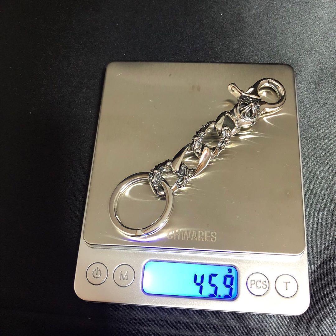 シルバー925 キーホルダー　キーリング　クロス　十字架　人気　1