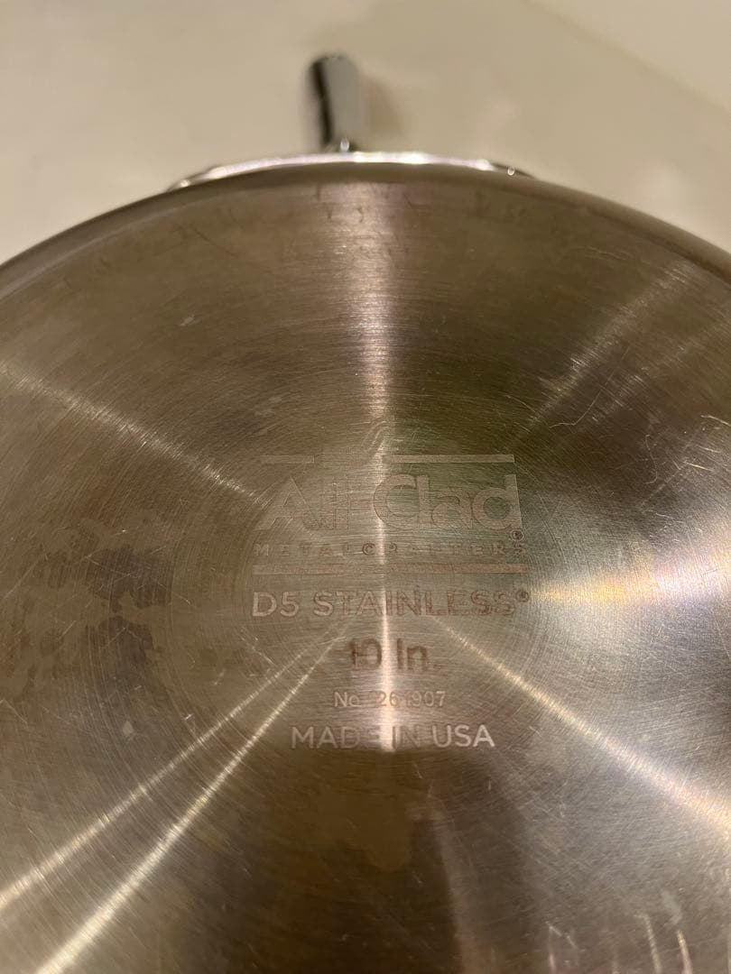 All-Clad オールクラッド D5 ステンレス フライパン 25cm