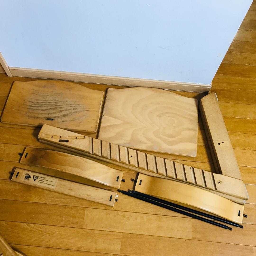 ２台　ストッケトリップトラップ　旧型　ベビーチェア　ハイチェア　シリアル無し