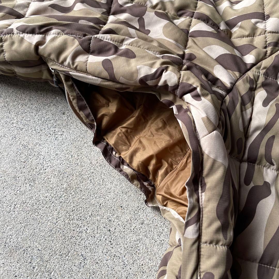 ジャケット・アウター Columbia hooded puffer jacket camo brown