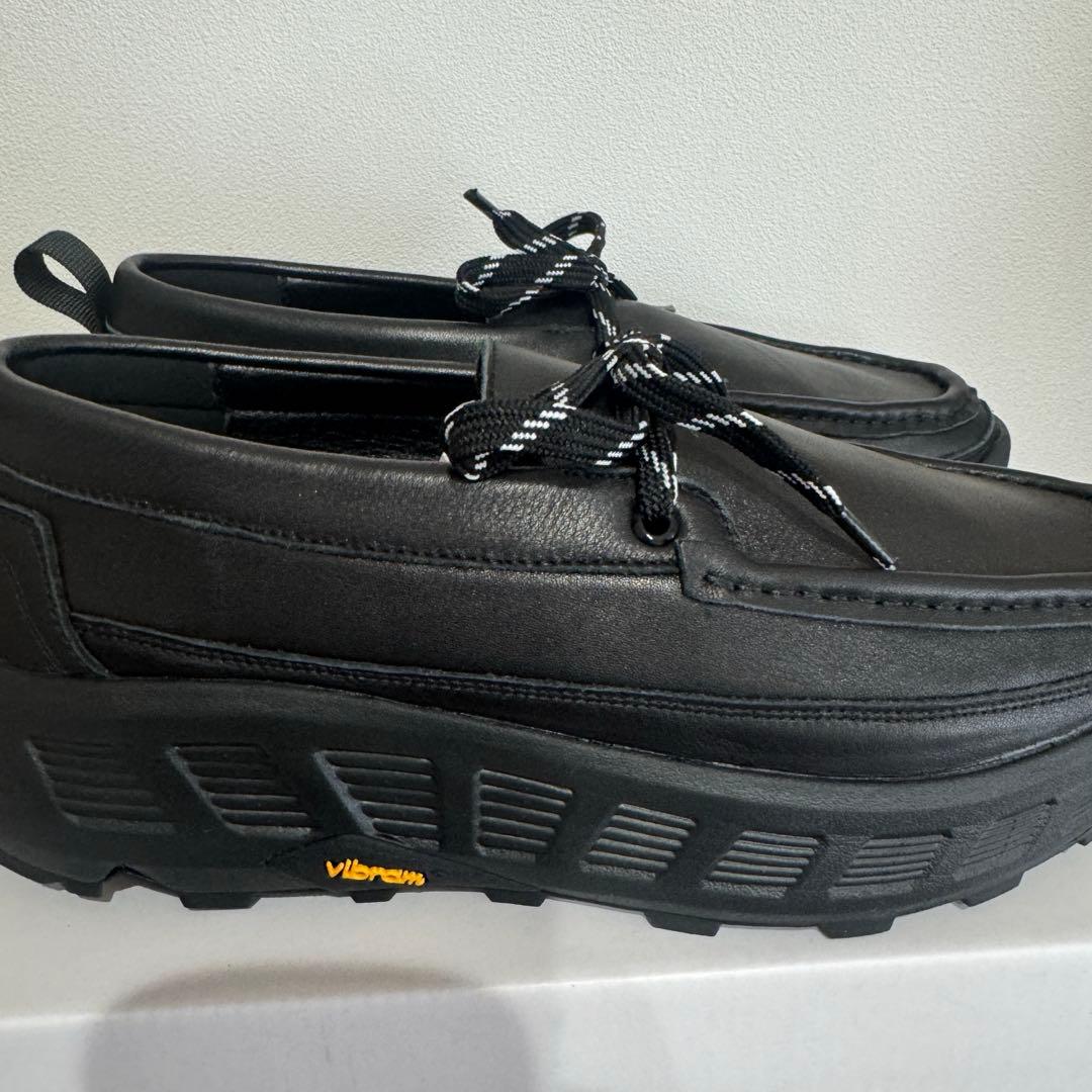 VIBRAM×OPENING ACT ボリュームリアルレザーモカシンスニーカー