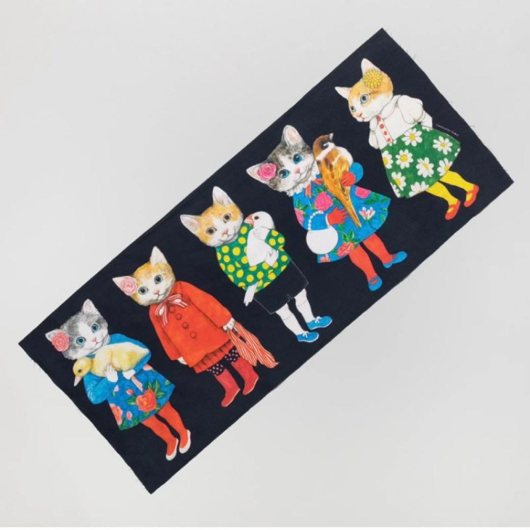 おまとめ専用出品です。 ボリス雑貨店てぬぐい　まえにならって、おしゃれさん