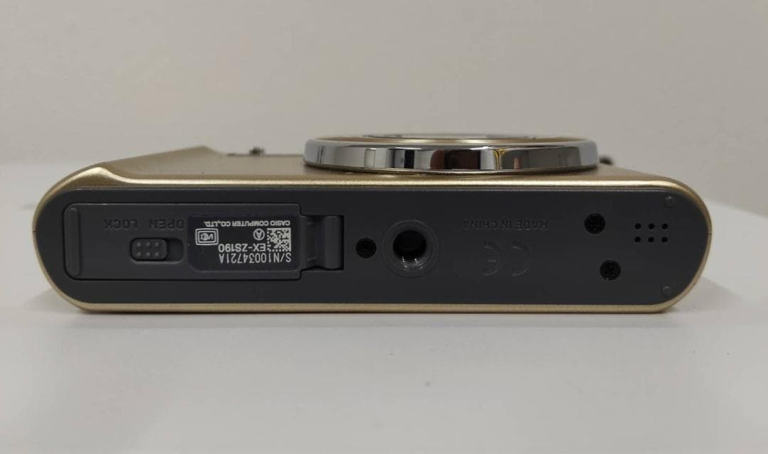 【動作確認済み】EXILIM　EX－ZS190　ゴールド