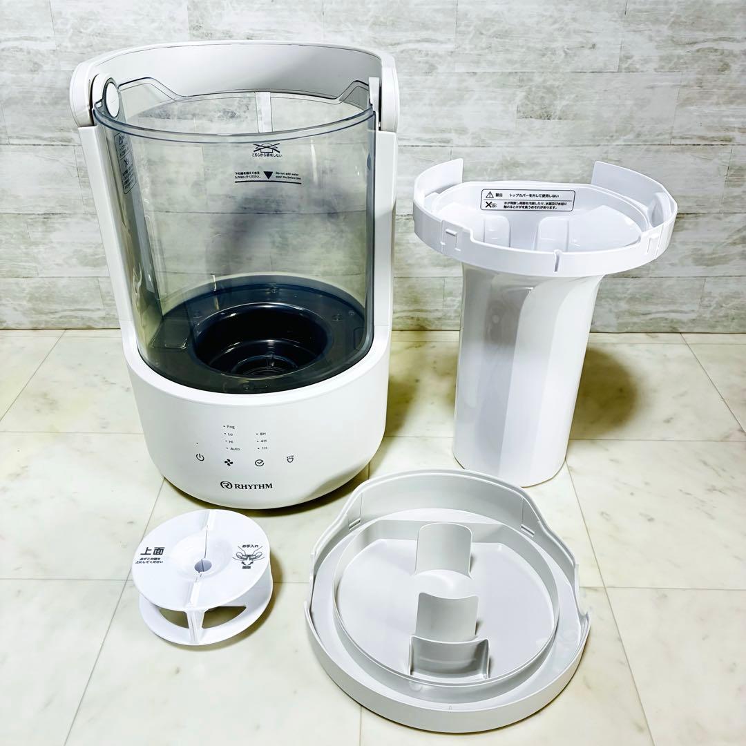 【美品】RHYTHM 超音波式加湿器　MIST250アロマ対応 2L