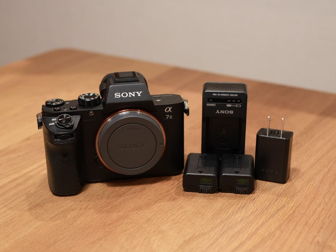 【美品】‪α‬7ii ILCE-7CM2 純正バッテリー2個セット