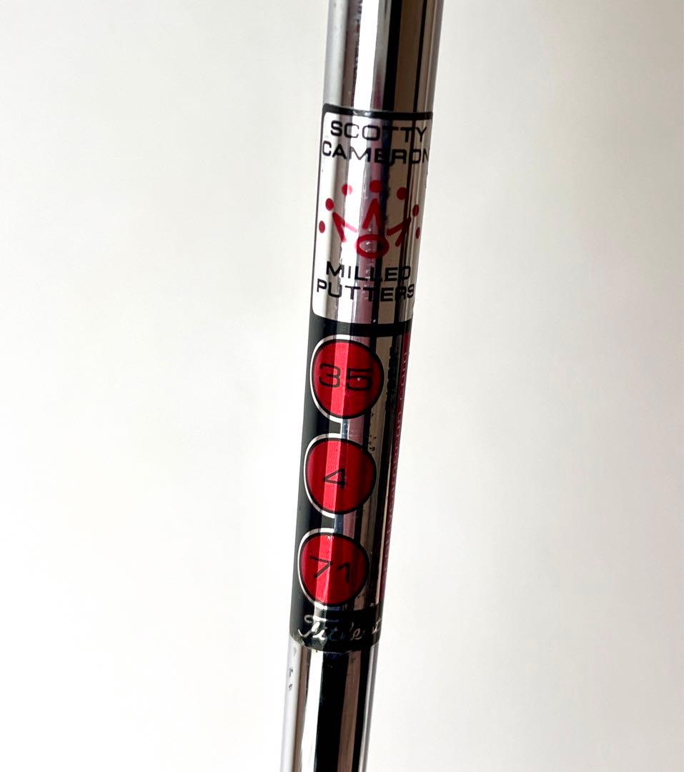 スコッティキャメロン　パター　タイガー刻印　カバー付き　美品